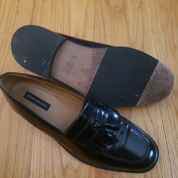 Mens Bostonian slip on loafers sz 12 - Picture 2 of 3